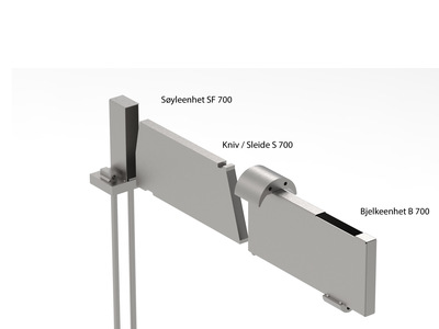 BSF 700 bjelke søyle 1b