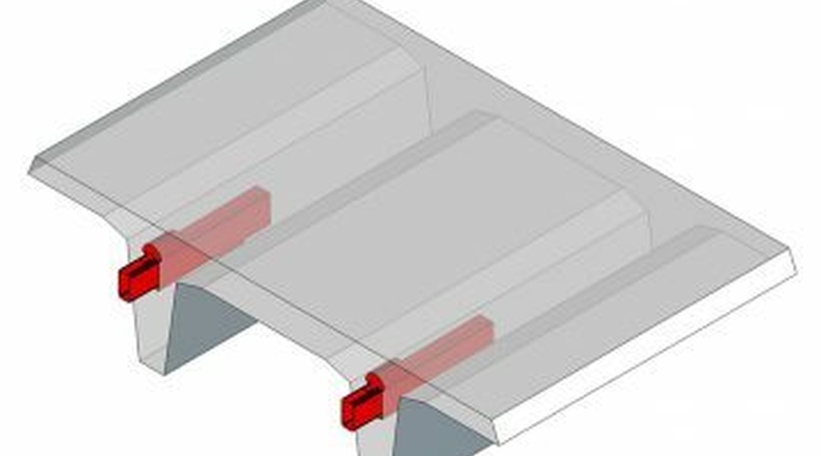 1 Double Tee floor unit