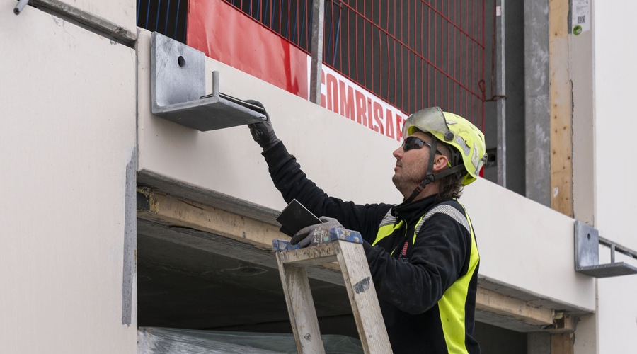 Underveis i utbyggingen av Grand Fiære