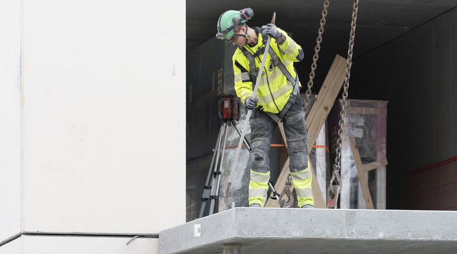 Underveis i utbyggingen av Grand Fiære