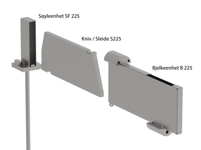 BSF 225 k N søyle bjelke 1b