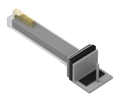 BWC 55 740 med vinkel ytterrør med utspaingsboks 2