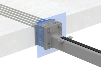 Kamstål i dekkekant BWC 40 U H 1775