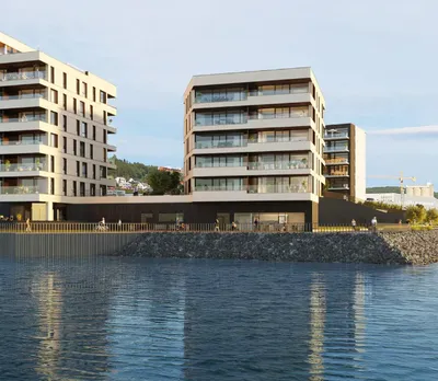 Bygg Alfon oversiktsbilde fasade