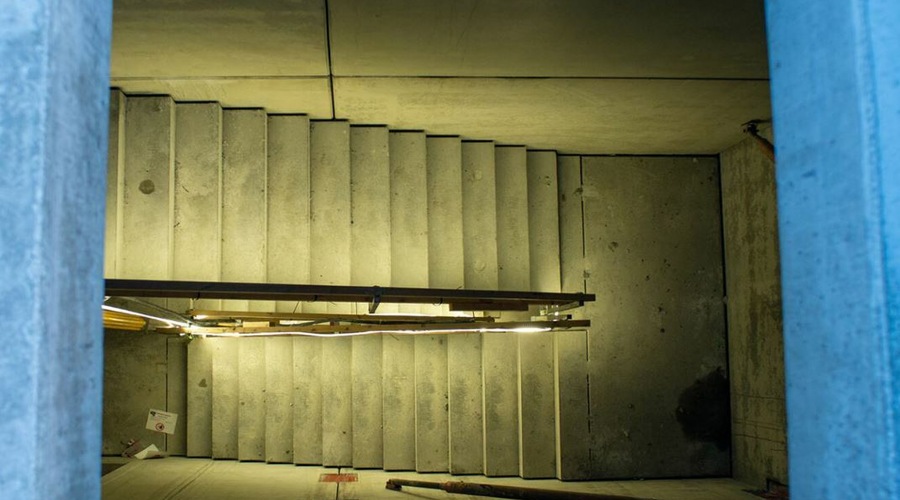 Nye Narvik Sykehus trapp