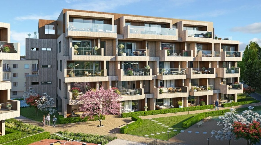 231128 Vågsbygd Sentrumsbygg balkonger