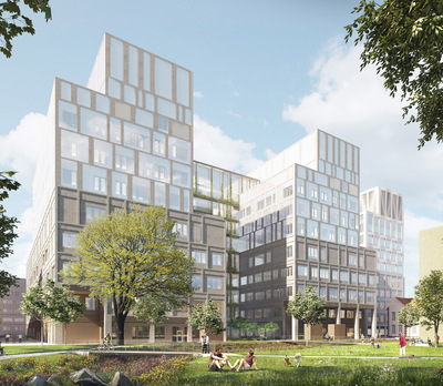 Malmö SE hospital building