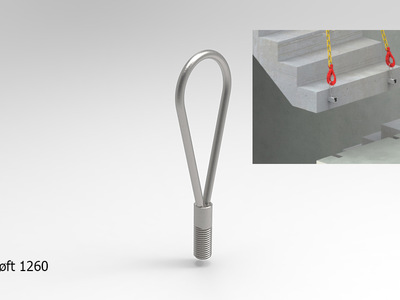 Wireløft 1260 med tekst